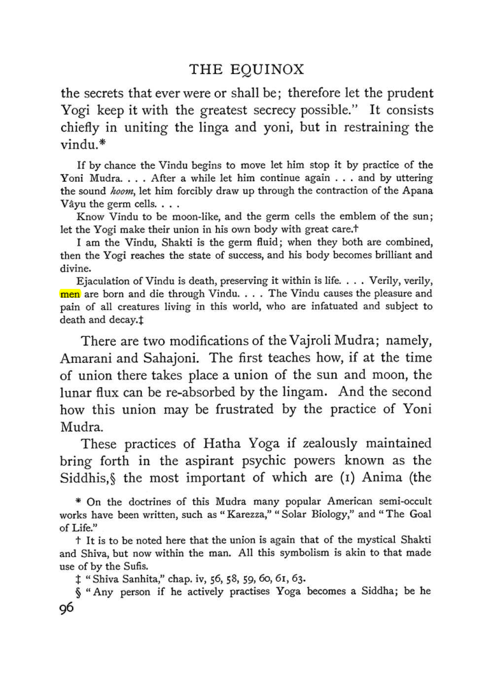 Original scan of The Equinox (Volume I, Number III), PDF page 110