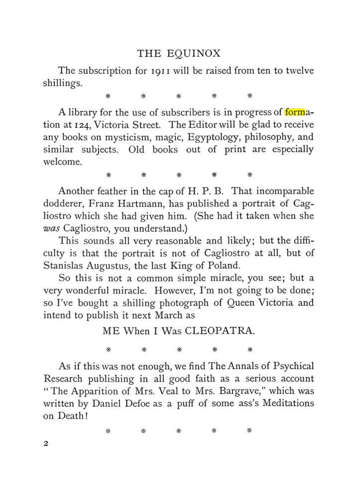 Original scan of The Equinox (Volume I, Number III), PDF page 12