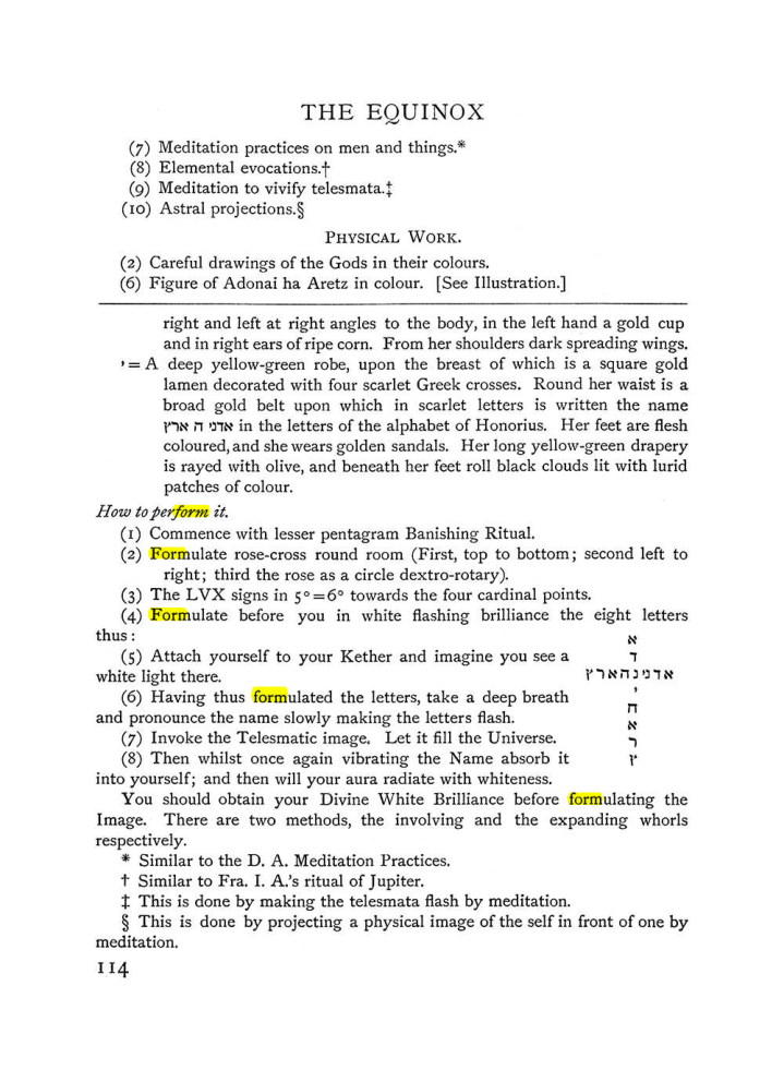Original scan of The Equinox (Volume I, Number III), PDF page 129