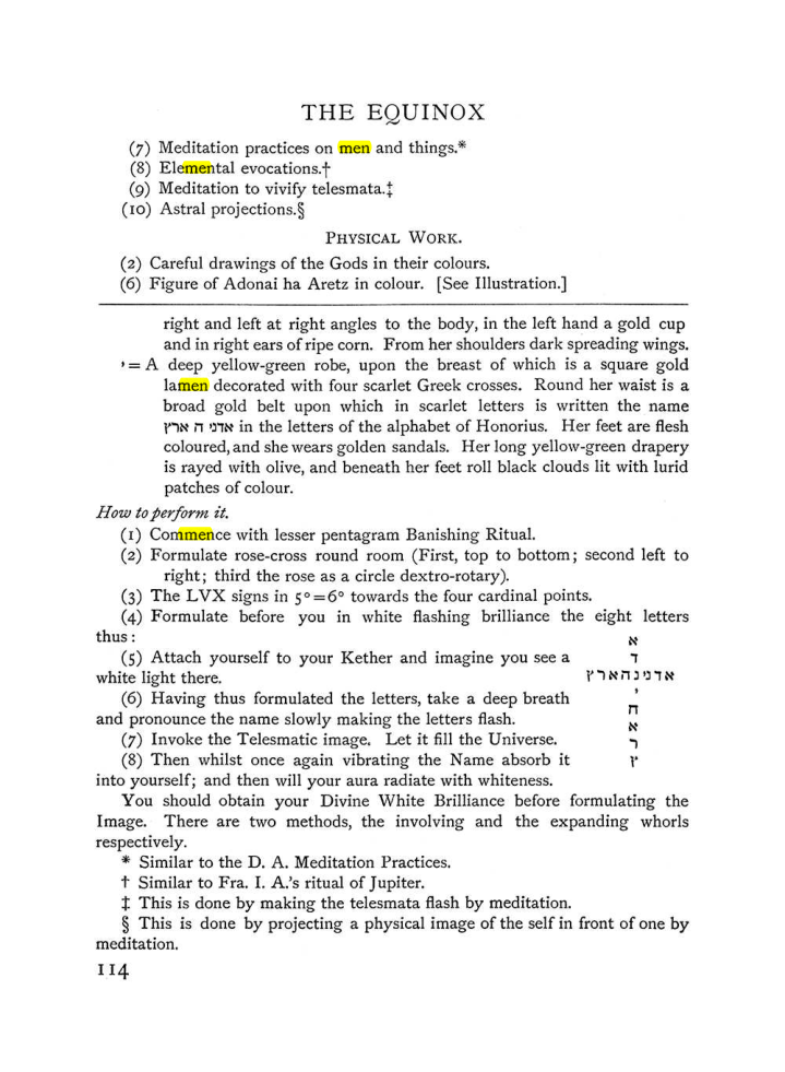 Original scan of The Equinox (Volume I, Number III), PDF page 129