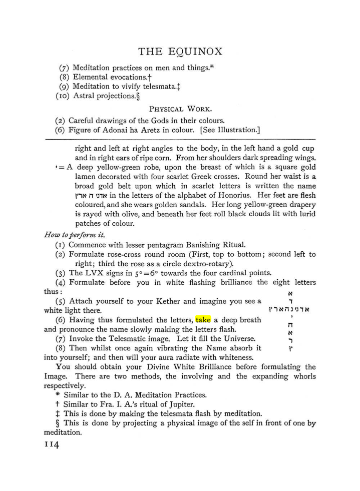 Original scan of The Equinox (Volume I, Number III), PDF page 129