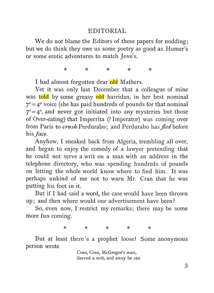 Original scan of The Equinox (Volume I, Number III), PDF page 13