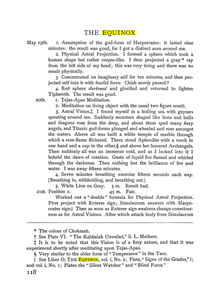 Original scan of The Equinox (Volume I, Number III), PDF page 134
