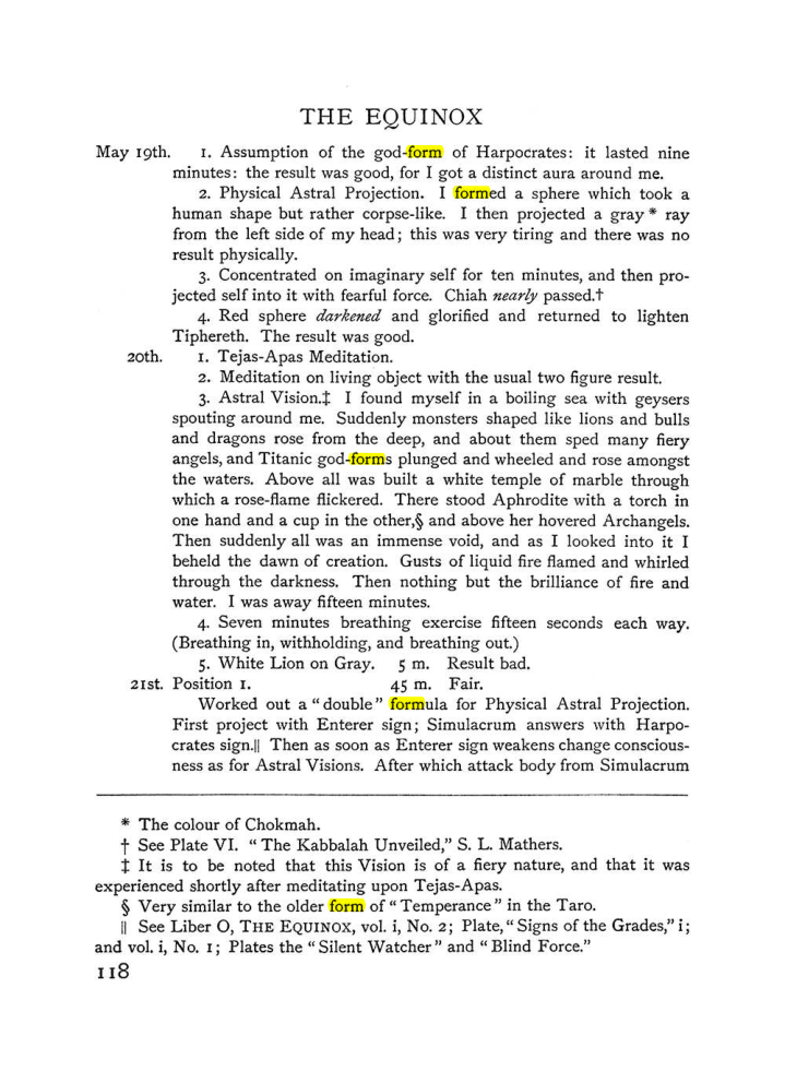 Original scan of The Equinox (Volume I, Number III), PDF page 134