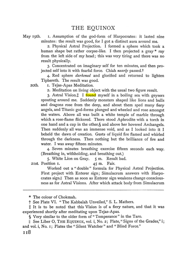 Original scan of The Equinox (Volume I, Number III), PDF page 134