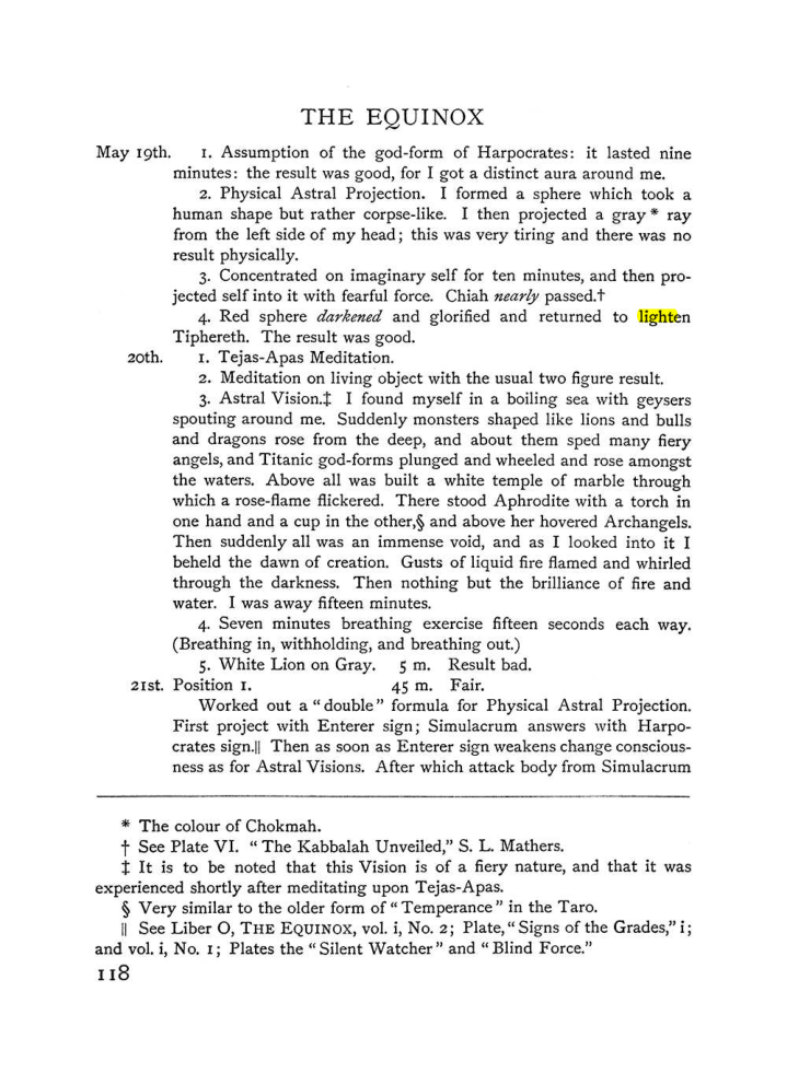 Original scan of The Equinox (Volume I, Number III), PDF page 134