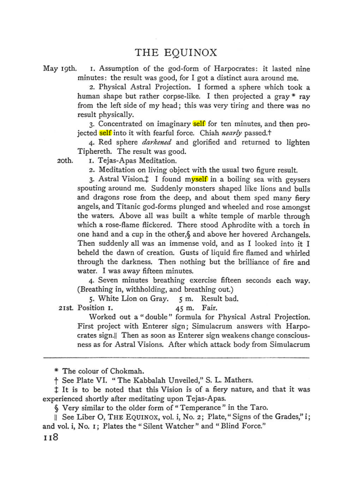 Original scan of The Equinox (Volume I, Number III), PDF page 134