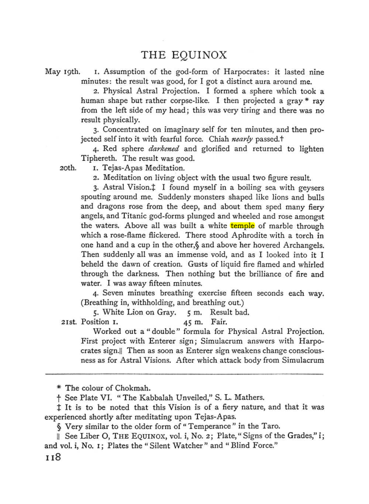 Original scan of The Equinox (Volume I, Number III), PDF page 134
