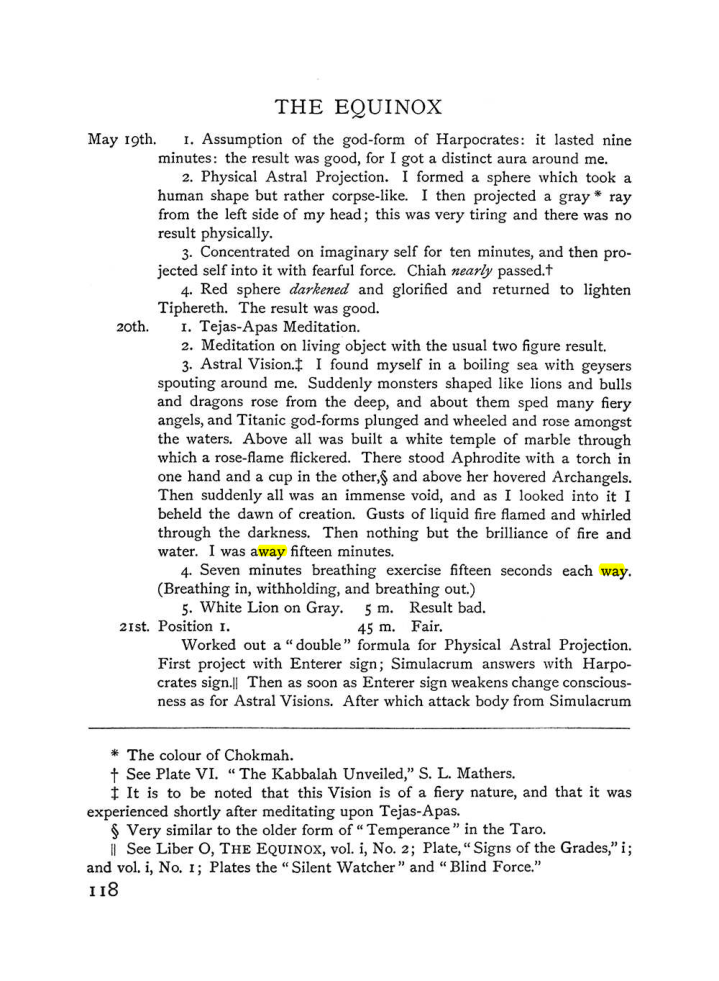 Original scan of The Equinox (Volume I, Number III), PDF page 134