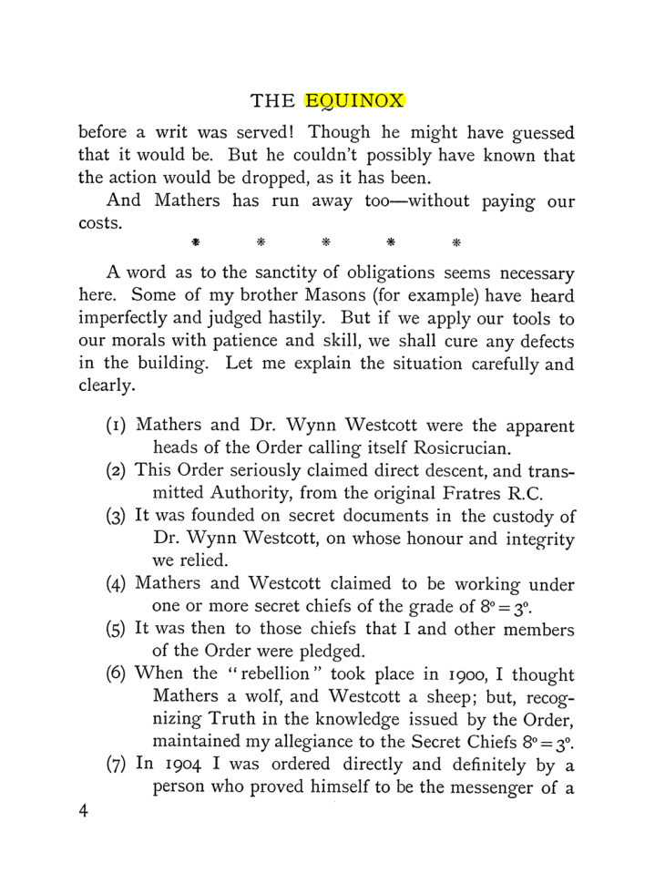 Original scan of The Equinox (Volume I, Number III), PDF page 14