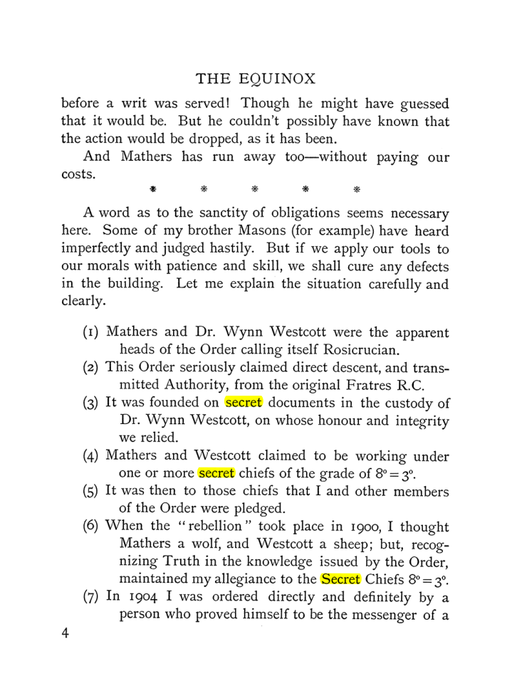 Original scan of The Equinox (Volume I, Number III), PDF page 14