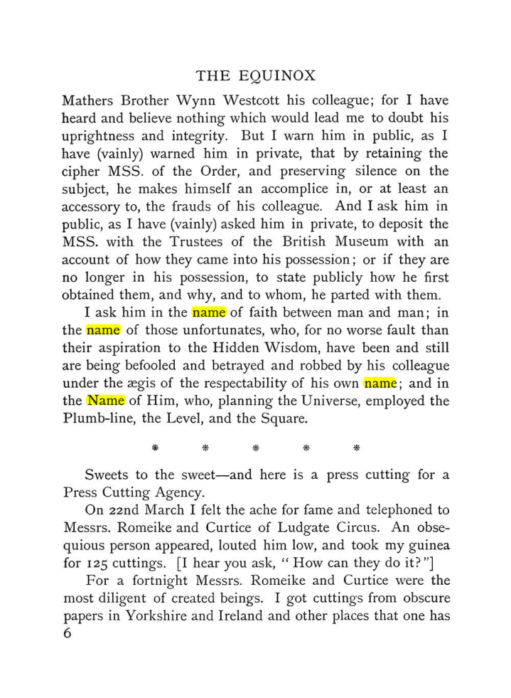Original scan of The Equinox (Volume I, Number III), PDF page 16