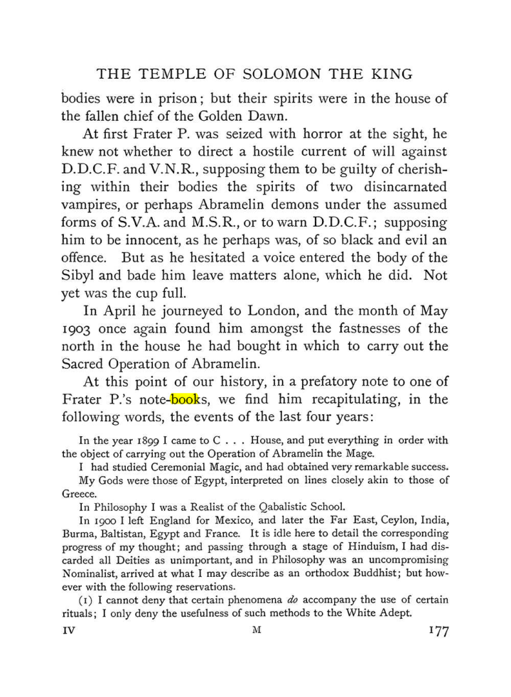 Original scan of The Equinox (Volume I, Number III), PDF page 193