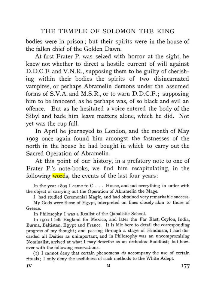 Original scan of The Equinox (Volume I, Number III), PDF page 193