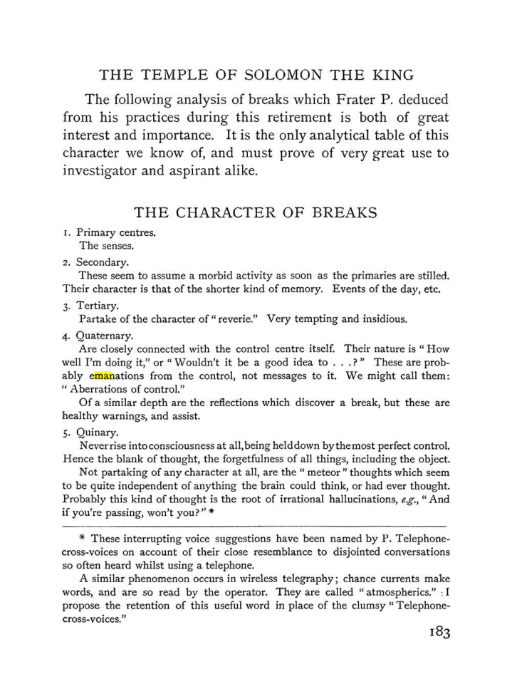 Original scan of The Equinox (Volume I, Number III), PDF page 199