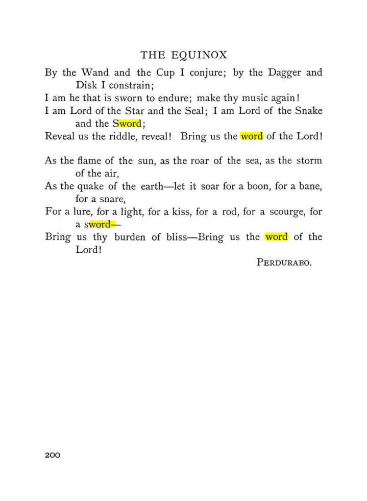 Original scan of The Equinox (Volume I, Number III), PDF page 218