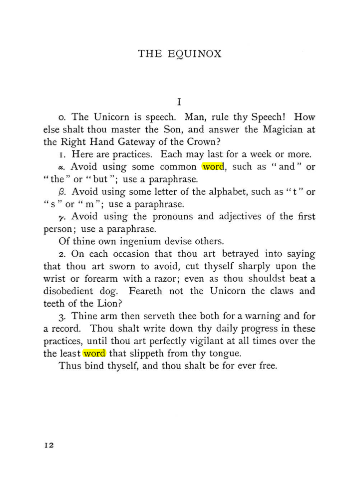 Original scan of The Equinox (Volume I, Number III), PDF page 24