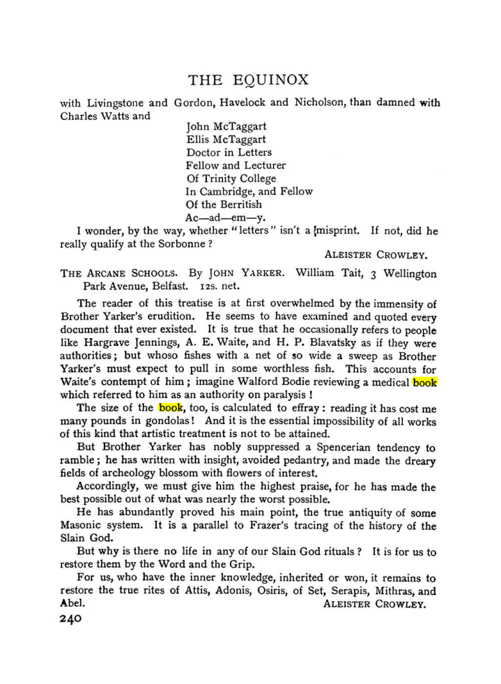 Original scan of The Equinox (Volume I, Number III), PDF page 258