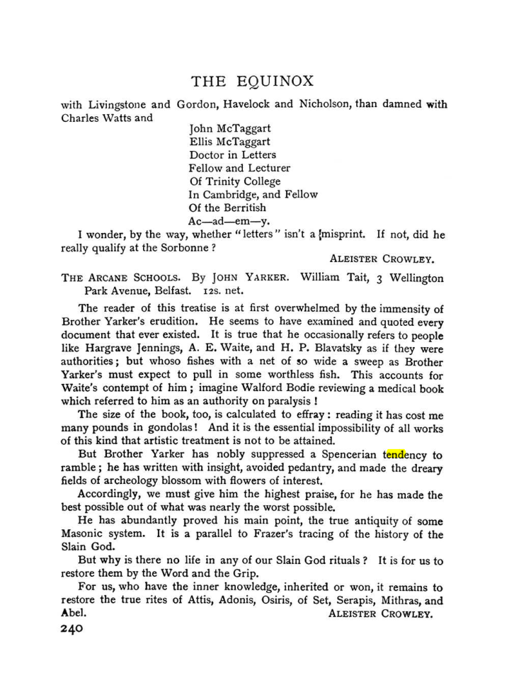 Original scan of The Equinox (Volume I, Number III), PDF page 258