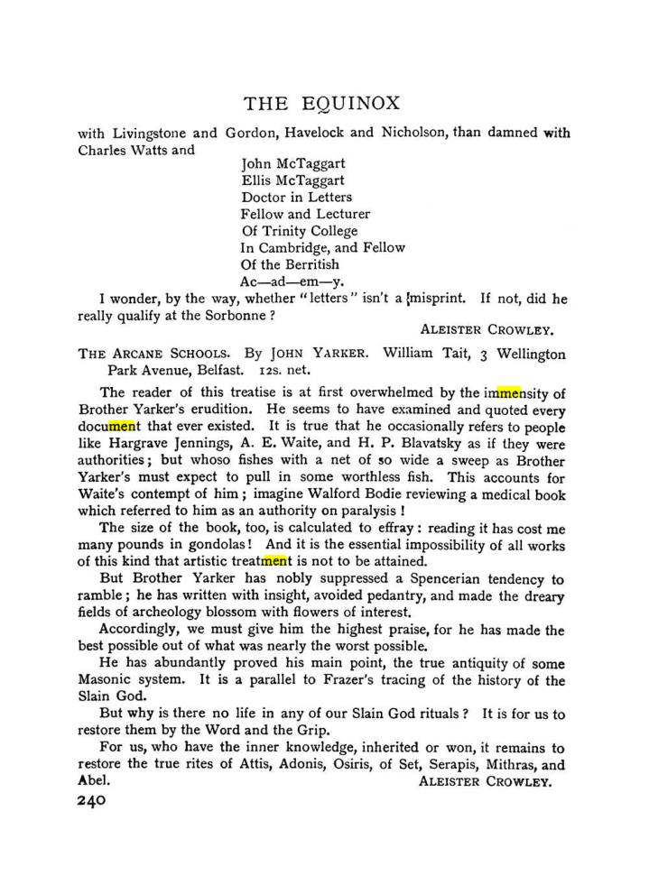 Original scan of The Equinox (Volume I, Number III), PDF page 258