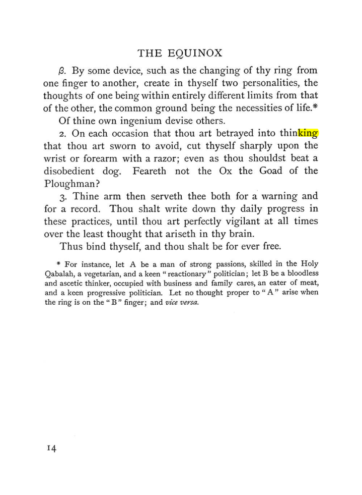 Original scan of The Equinox (Volume I, Number III), PDF page 26