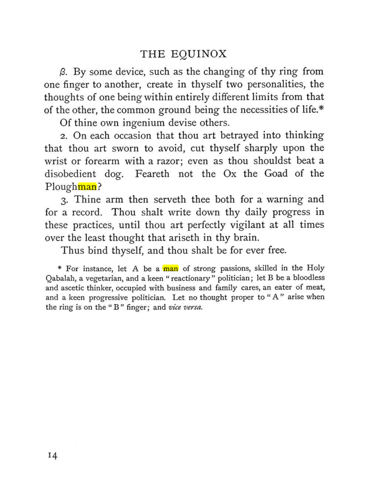 Original scan of The Equinox (Volume I, Number III), PDF page 26