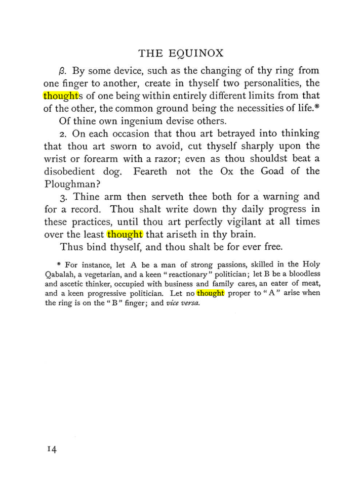 Original scan of The Equinox (Volume I, Number III), PDF page 26