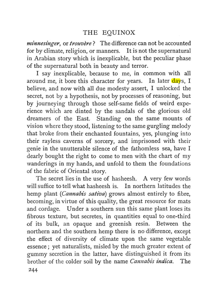 Original scan of The Equinox (Volume I, Number III), PDF page 262