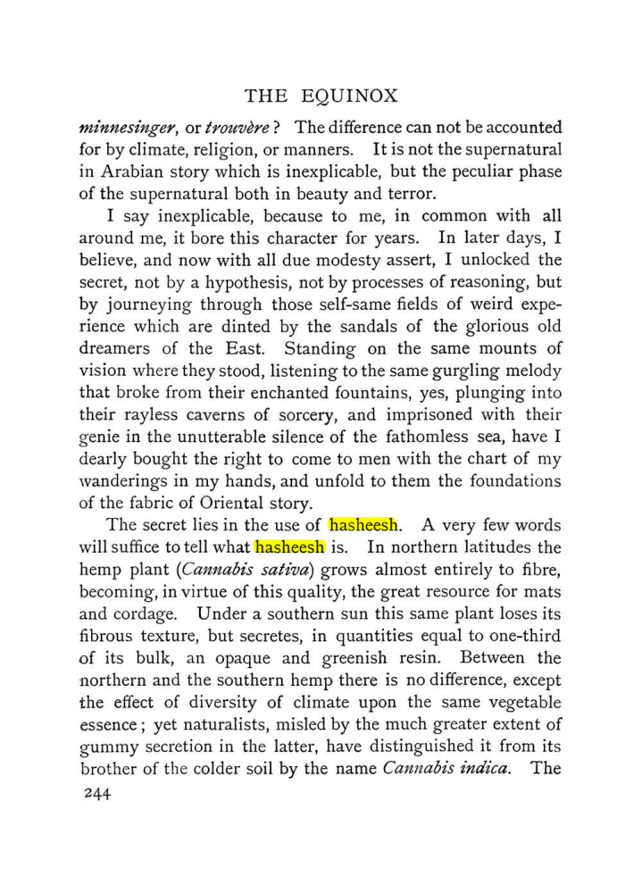 Original scan of The Equinox (Volume I, Number III), PDF page 262