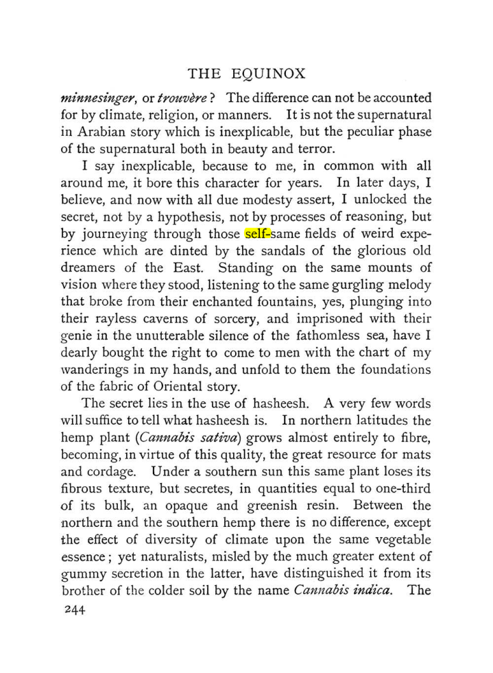 Original scan of The Equinox (Volume I, Number III), PDF page 262