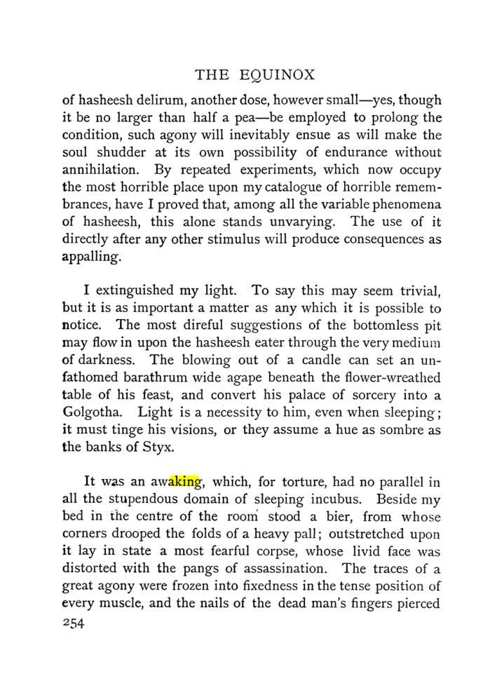 Original scan of The Equinox (Volume I, Number III), PDF page 272