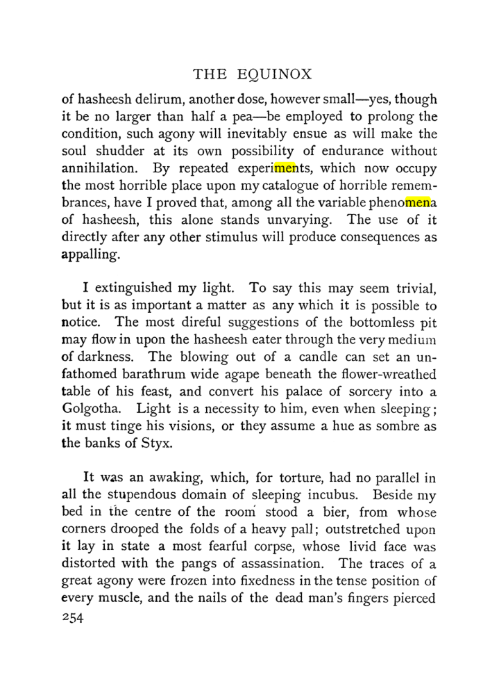 Original scan of The Equinox (Volume I, Number III), PDF page 272