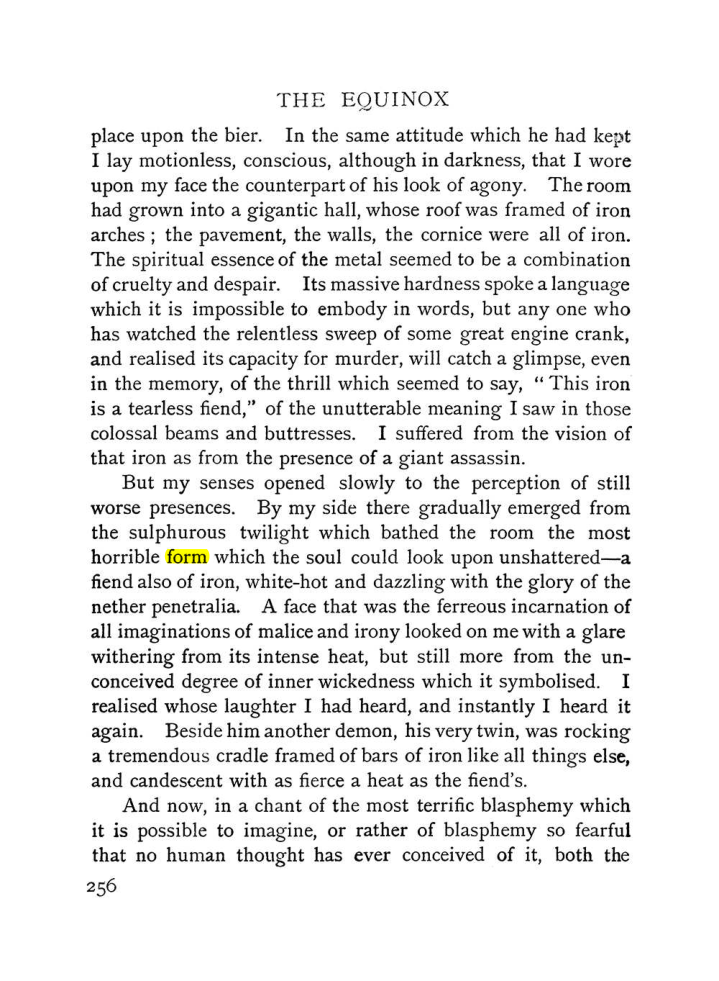 Original scan of The Equinox (Volume I, Number III), PDF page 274