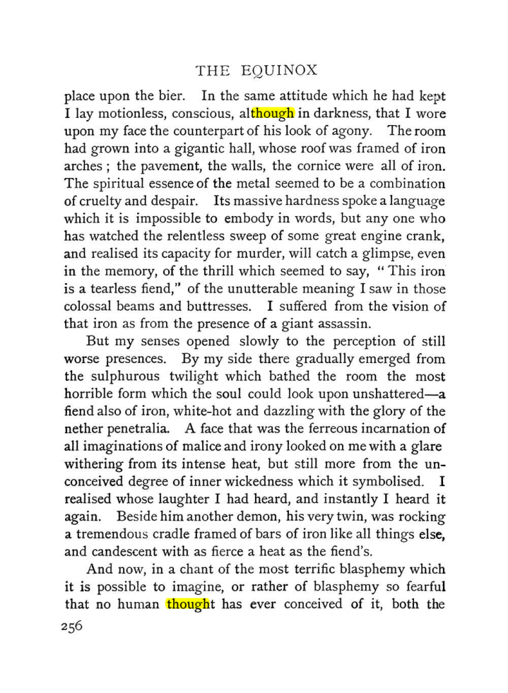 Original scan of The Equinox (Volume I, Number III), PDF page 274