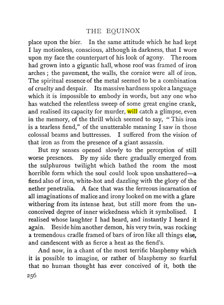 Original scan of The Equinox (Volume I, Number III), PDF page 274