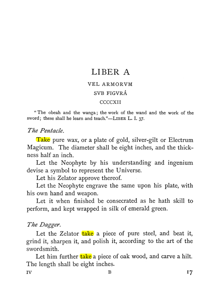 Original scan of The Equinox (Volume I, Number III), PDF page 29