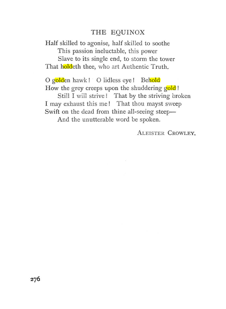 Original scan of The Equinox (Volume I, Number III), PDF page 294