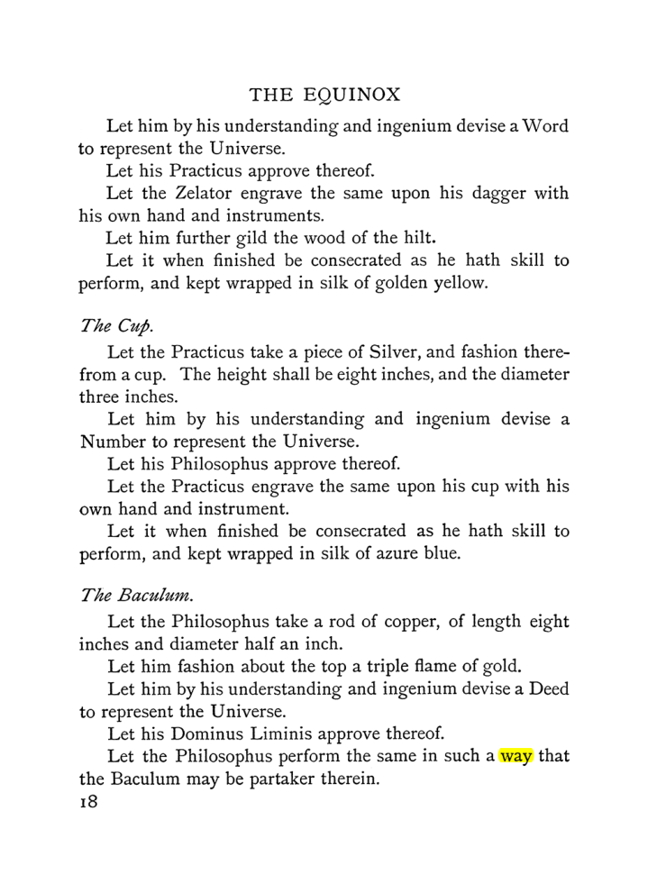 Original scan of The Equinox (Volume I, Number III), PDF page 30