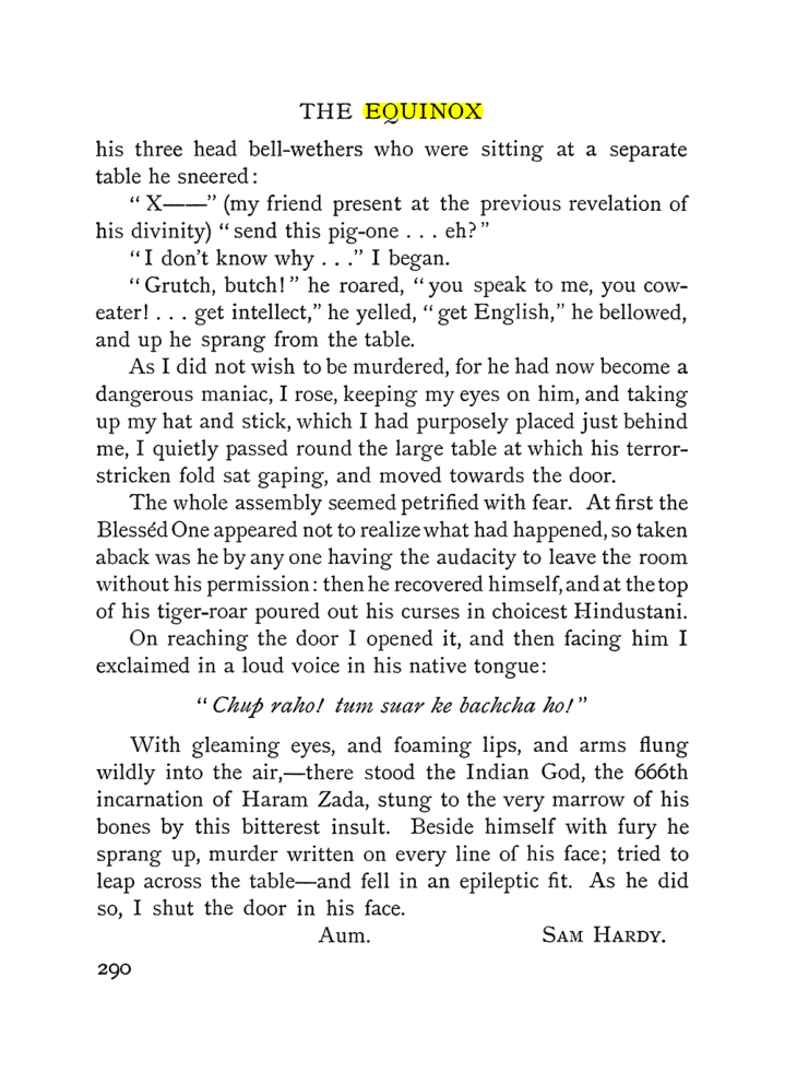 Original scan of The Equinox (Volume I, Number III), PDF page 308