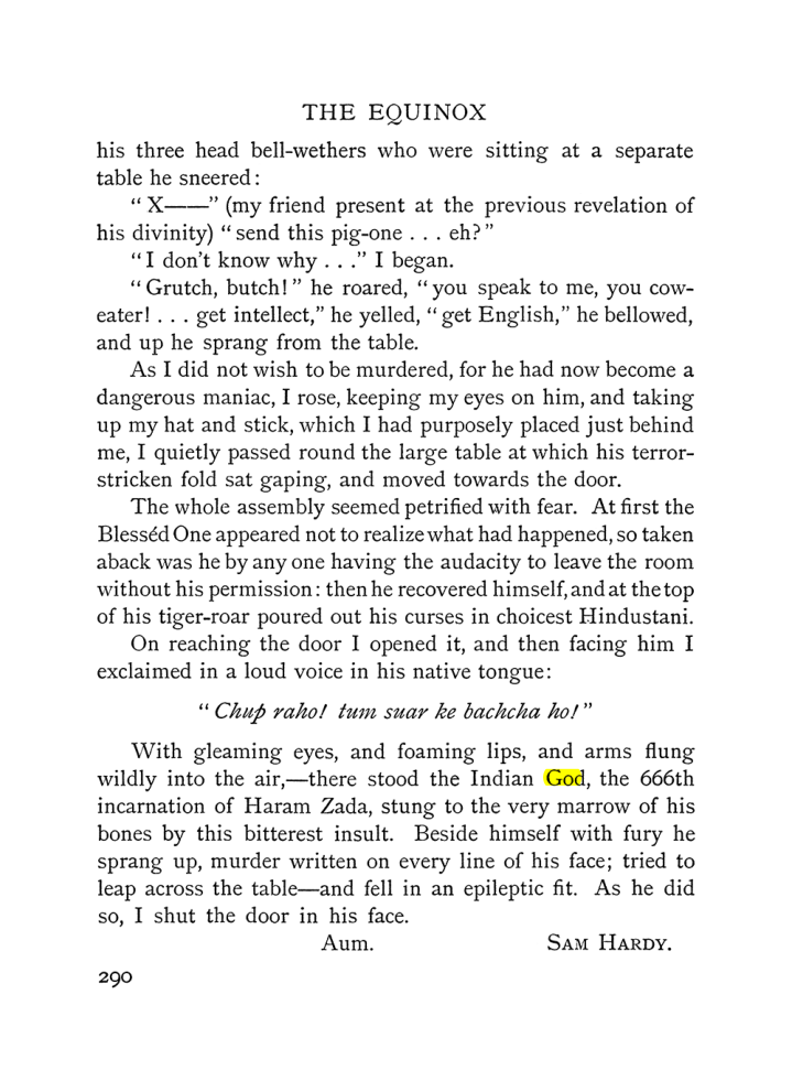 Original scan of The Equinox (Volume I, Number III), PDF page 308