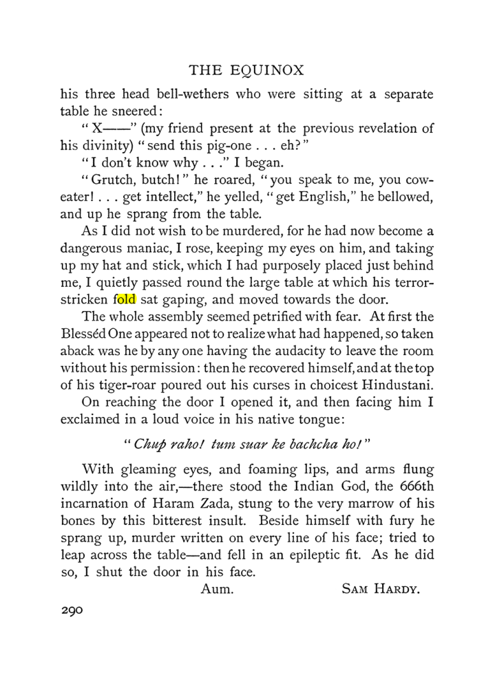 Original scan of The Equinox (Volume I, Number III), PDF page 308