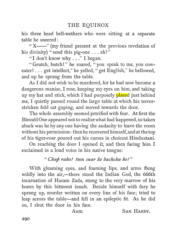Original scan of The Equinox (Volume I, Number III), PDF page 308