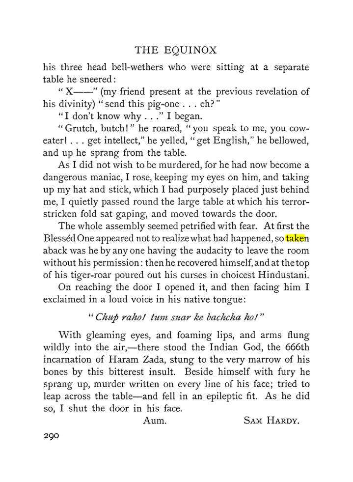 Original scan of The Equinox (Volume I, Number III), PDF page 308