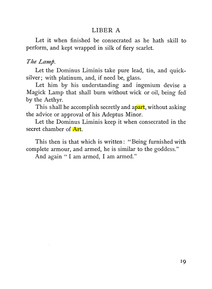 Original scan of The Equinox (Volume I, Number III), PDF page 31