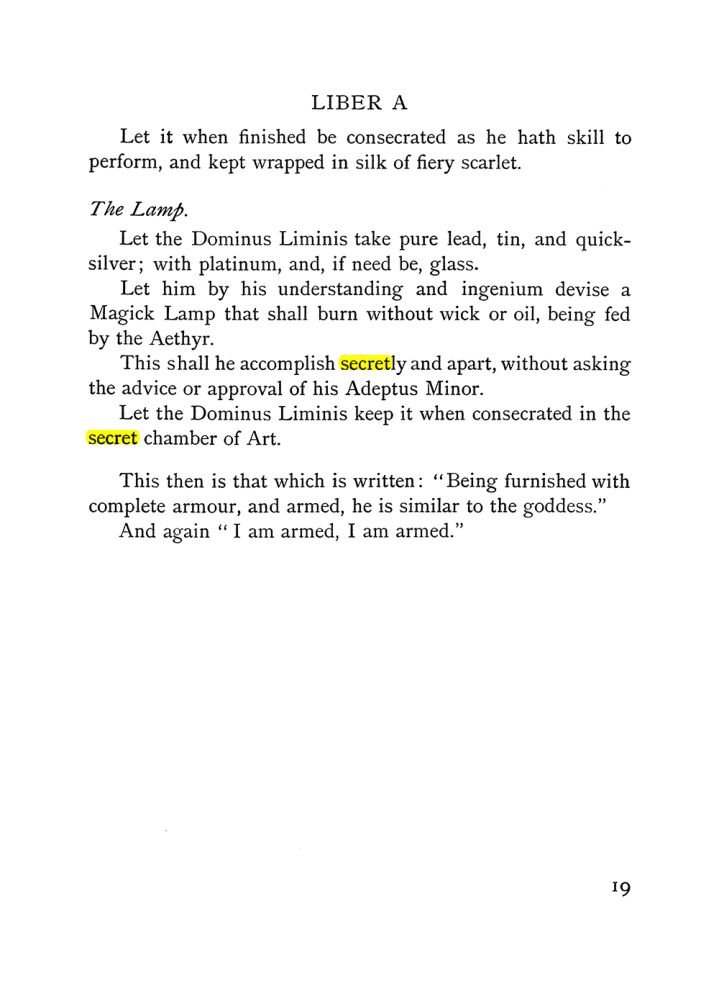 Original scan of The Equinox (Volume I, Number III), PDF page 31
