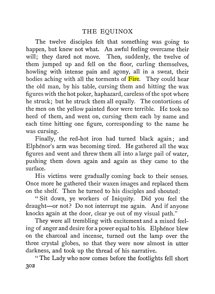 Original scan of The Equinox (Volume I, Number III), PDF page 320