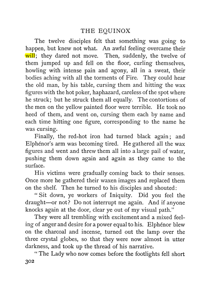Original scan of The Equinox (Volume I, Number III), PDF page 320