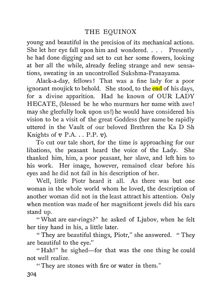 Original scan of The Equinox (Volume I, Number III), PDF page 322