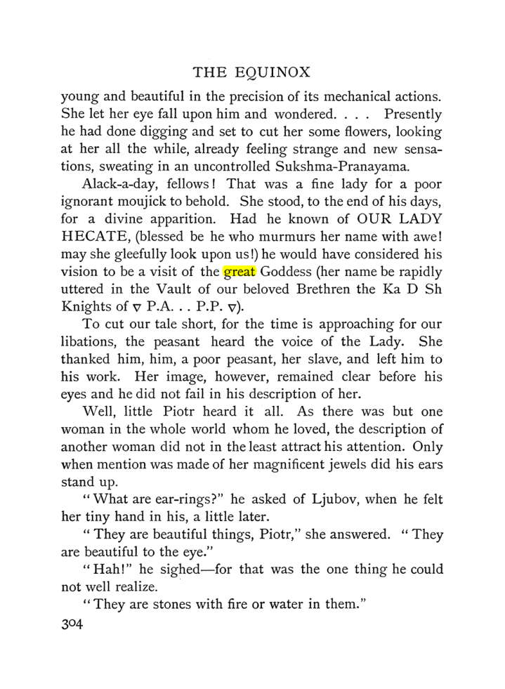 Original scan of The Equinox (Volume I, Number III), PDF page 322