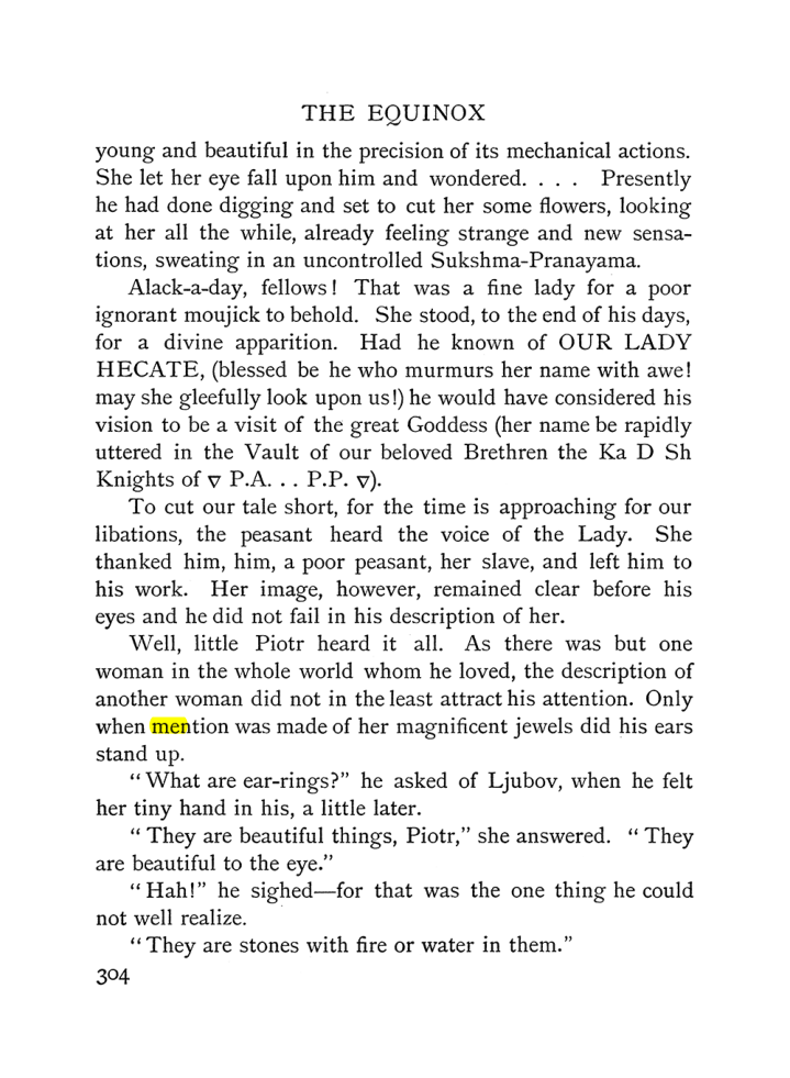 Original scan of The Equinox (Volume I, Number III), PDF page 322